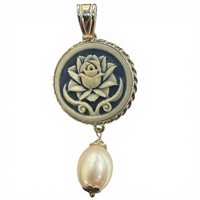 Anhänger Mandile 1922 Dame Cammei  in Silber 2MCICM213